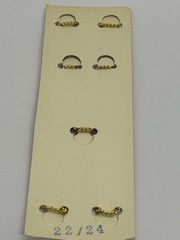 GOLD FILLED CHAIN Necklace 24″ 2.5mm SOLDERED LINKS NEW (NOS)