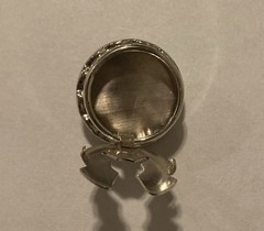 Swarovski Rivoli Rhinestone Button Cover 20mm Crystal