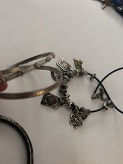 Costume Jewelry Lot Ann Kline Watch Not Working Just Needs New Battery .