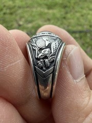 Vintage Military Us Army Returned Class Ring ( 10.4% Palladium)