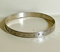 VINTAGE STERLING SILVER H.G. BRACELET
