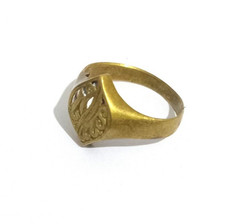 Vintage Ancient Bronze Antique Ring Rare Style Roman Old bronze Ring Extremely