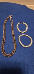 Vintage Mod Freshwater Pearl Jewlery Lot Of 8.