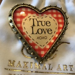 Maximal Art Romance Redefined By John Wind “True Love” Heart With Bag
