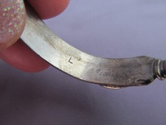 VINTAGE OLD PAWN STERLING L LARRY BEGAY NAVAJO FEATHER CUFF BRACELET