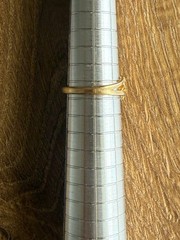 1991 Castings on Parade Dolphin Ring Gold Tone Size 6 Very Good