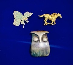 Animal Designer Brooch Pin Lot Of 24 MYLU AVON Liz Claiborne Nancy Wolff AAi