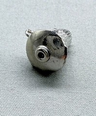 Vintage Sterling Silver Mercury Space Capsule Charm NASA Astronaut Opens 3D