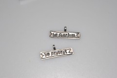 FEARLESS present AMY PETERS LOT Studio Pendant INSPIRATIONAL signed ZH7