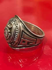 Vintage 1991 St. John’s School Houston Sterling Silver Class Ring 14g Size 8