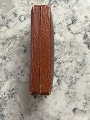 Rare Antique Leather Stick Pin Presentation Box Jewelry Case Germany