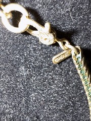 Vintage Monet Box Chain Necklace 24″ Long Gold-Toned EUC