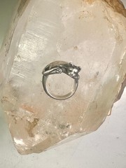 James Yesberger ring cat band size 5.25 sterling silver women girls