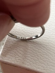 Antique 1920’s Art Deco Platinum Diamond Engagement Ring Setting