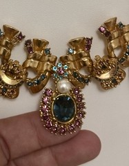 Vintage Ciner Necklace – Wonderful, Colorful, Art Deco Hints, Excellent & Signed