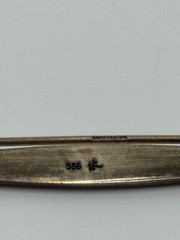 Vintage Meyle & Mayer German 935 Sterling Silver Germany Enamel Brooch
