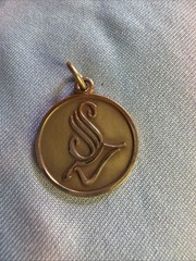 1968 Vintage 10k 1/10 Gold Fill AWTAR SAV Charm Pendant