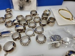 Vintage Costume Jewelry Lot Unused Jewelry Clothes Making More