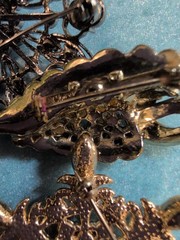4 Vintage Brooch Lot. Premier Design, Liz Clairborne, Coro And An Unsigned…