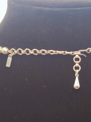 Vintage Monet Polished Gold Tone Ball Bead Choker Necklace – Signed