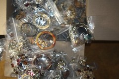 19 Lb. Lot Vintage to Modern Costume Jewelry Unsigned Signed Trifari Monet Avon+