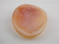 Vintage Loose Hand Carved Shell Cameo Woman with Earrings 1 Inch x 7/8 Inch Long