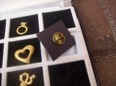 Vintage Gold Plated Pin Back Set Harve Benard by Benard Holtzman 9 of 12