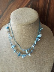 10p Vtg/Mod Jewlery Shell Necklaces Stretch Bracelets Eearings Beach Summer