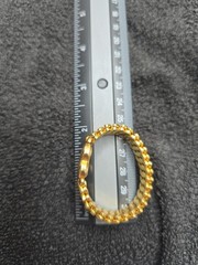 1930s American Queen Pitman And Keller Locket And Bracelet Set Gold Filled