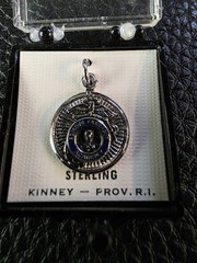 Vintage Sterling Silver Military Academy Charm Pendant Admiral Farragut Kinney
