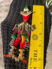 RARE Lunch At The Ritz Collectible Brooch Pendant Billy The Chili Western