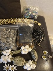 Costume jewelry/ random lot As Pictured + Extras