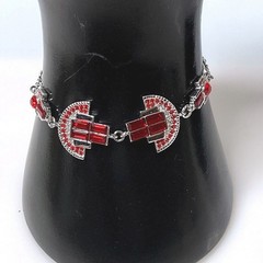 On Aura Tout Vu Paris Art Deco Style Bracelet Moulin Rouge Adjustable Designer