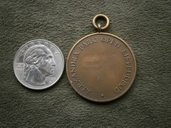 Alexandra Park Open Eisteddfod Pianoforte Playing at Sight Bronze Medal 1934