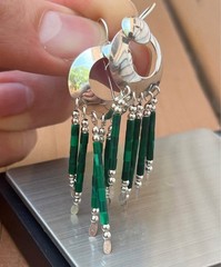 NOT AVAILABLE ! Sterling Dreachcatcher Vintage Sterling Silver Earrings