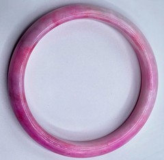 75mm Original Onyx Natural Marble Big Bracelet/Bangle – Stone Jewelry for Women