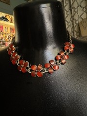 Vintage Thermoset Moonglow Necklaces