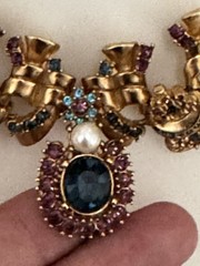 Vintage Ciner Necklace – Wonderful, Colorful, Art Deco Hints, Excellent & Signed