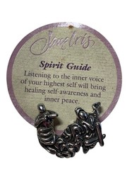 Vintage Jane Iris Brooch Pin 925 Sterling Silver “Spirit Guide” New Old Stock
