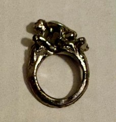 Vintage 70s Sex Ring “69” Mens Womens Size 9.25 Gag Gift Naughty Unisex