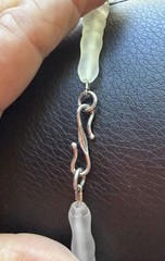 JEREMY GICKER Studio Sterling Silver Multi Stone Bead Fetish Necklace ~ 2006