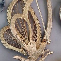 Vintage Animal Brooch Lot of 11 Monet Brooks Birds Deer Bugs Owl