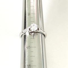 Ladies 18K White Gold Plated Clear CZ Sparkly Engagement Style Band Ring Size 9