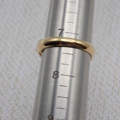 Vgt Jackie Collins 1980’s Egyptian Crystal Gold Tone Size 7.25 Ring In Orig Box