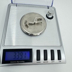 Sterling Silver 3D Giraffe Charm Zoo Africa Pendant Charm 3.4g