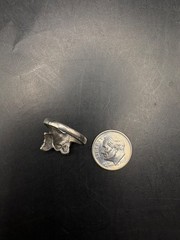 SZ 5.75 Vintage Sterling Silver Fairy Wing Ring Estate 925