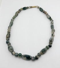 Vintage stone beaded necklace