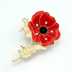 Plant Series Flower Brooch Enamel Pin Mens Suit Brooch Lapel Badge Corsage