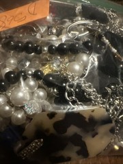 1 Pound Vintage To Modern Junk Jewelry Lot Repurpose Crafts #D568