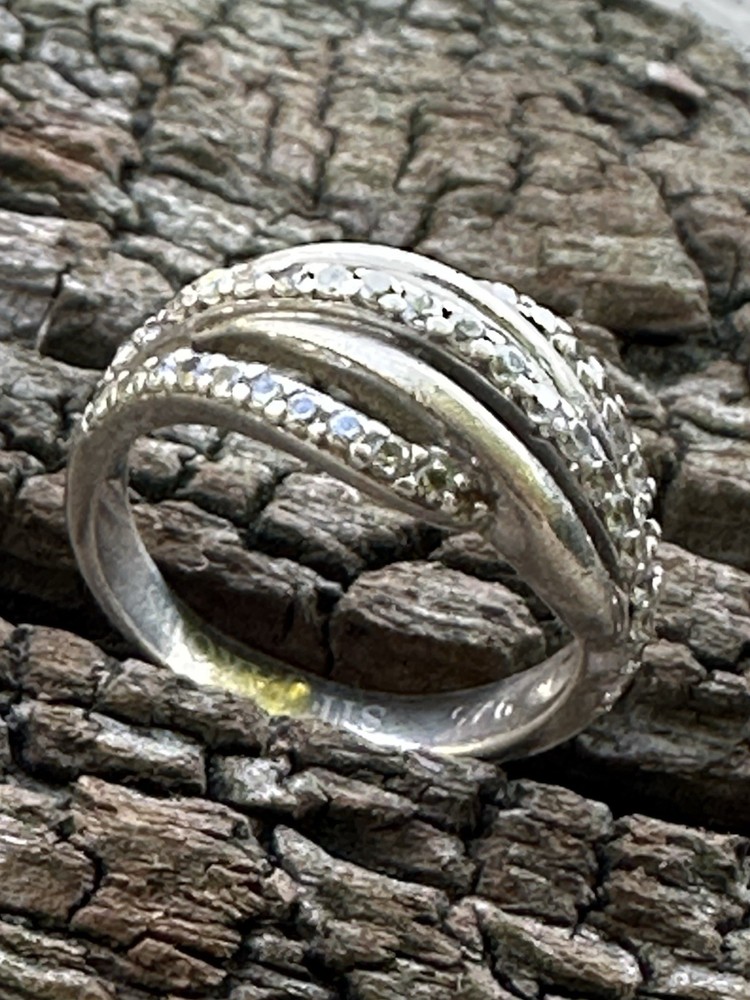 Sif Jakob Sterling Silver Ring Danish Vintage Estate 195